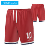 STRIDE SHORTS 8 - RED